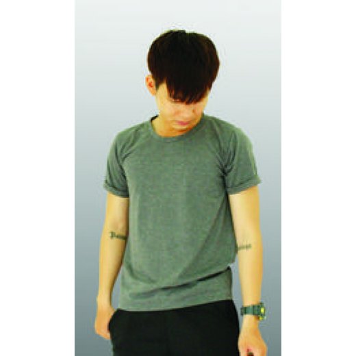 Áo thun trơn màu rêu
