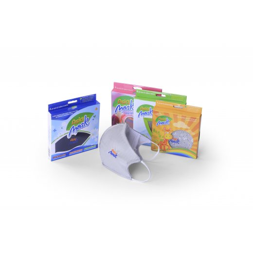 NEW 2018: Khẩu trang than hoạt tính AsiaMask ( vải kate lót trong)