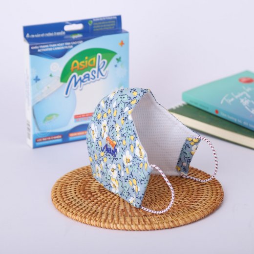 Khẩu Trang Sợi Hoạt Tính AsiaMask