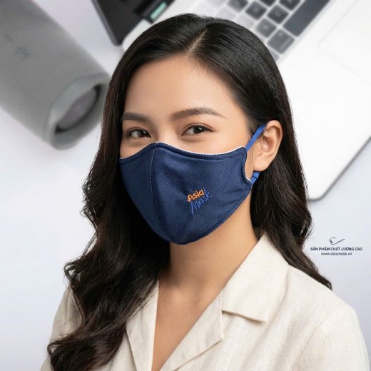 Khẩu trang vải sợi hoạt tính Asia Mask cao cấp