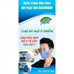 Khẩu trang than hoạt tính ASIAMASK