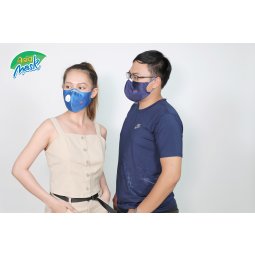 Khẩu Trang Than Hoạt Tính 4 Lớp có van thoát khí