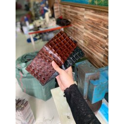 Ví da cá sấu thật 100% 