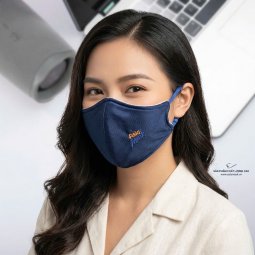 NEW 2018: Khẩu trang than hoạt tính AsiaMask ( vải kate lót trong)